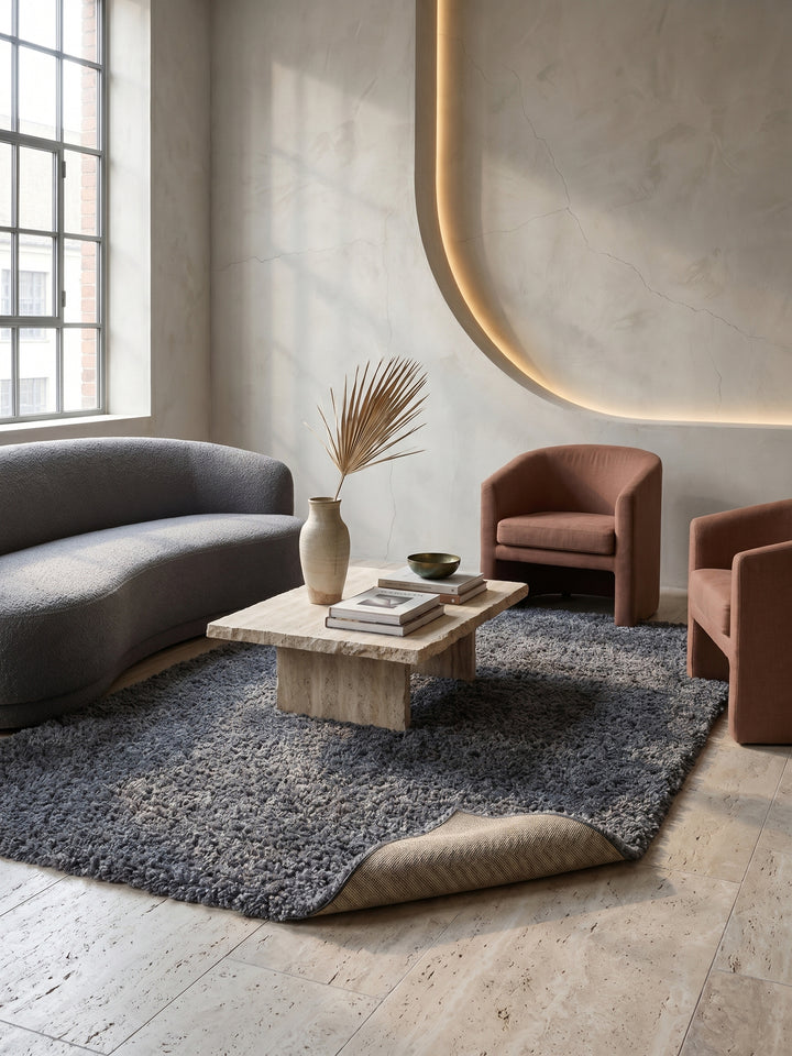 Teppich Grey rechteckig Editorial Styling_