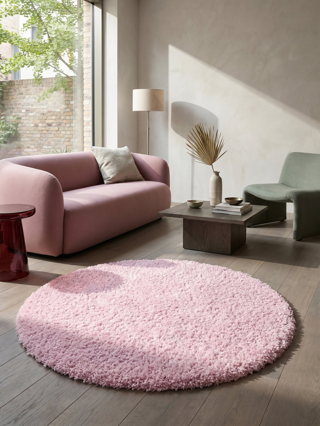 Teppich Pink Textur Nahaufnahme_