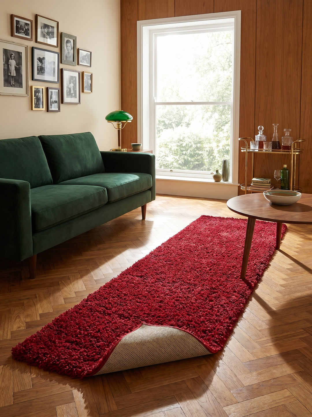 Teppich Red Läufer Editorial Styling_