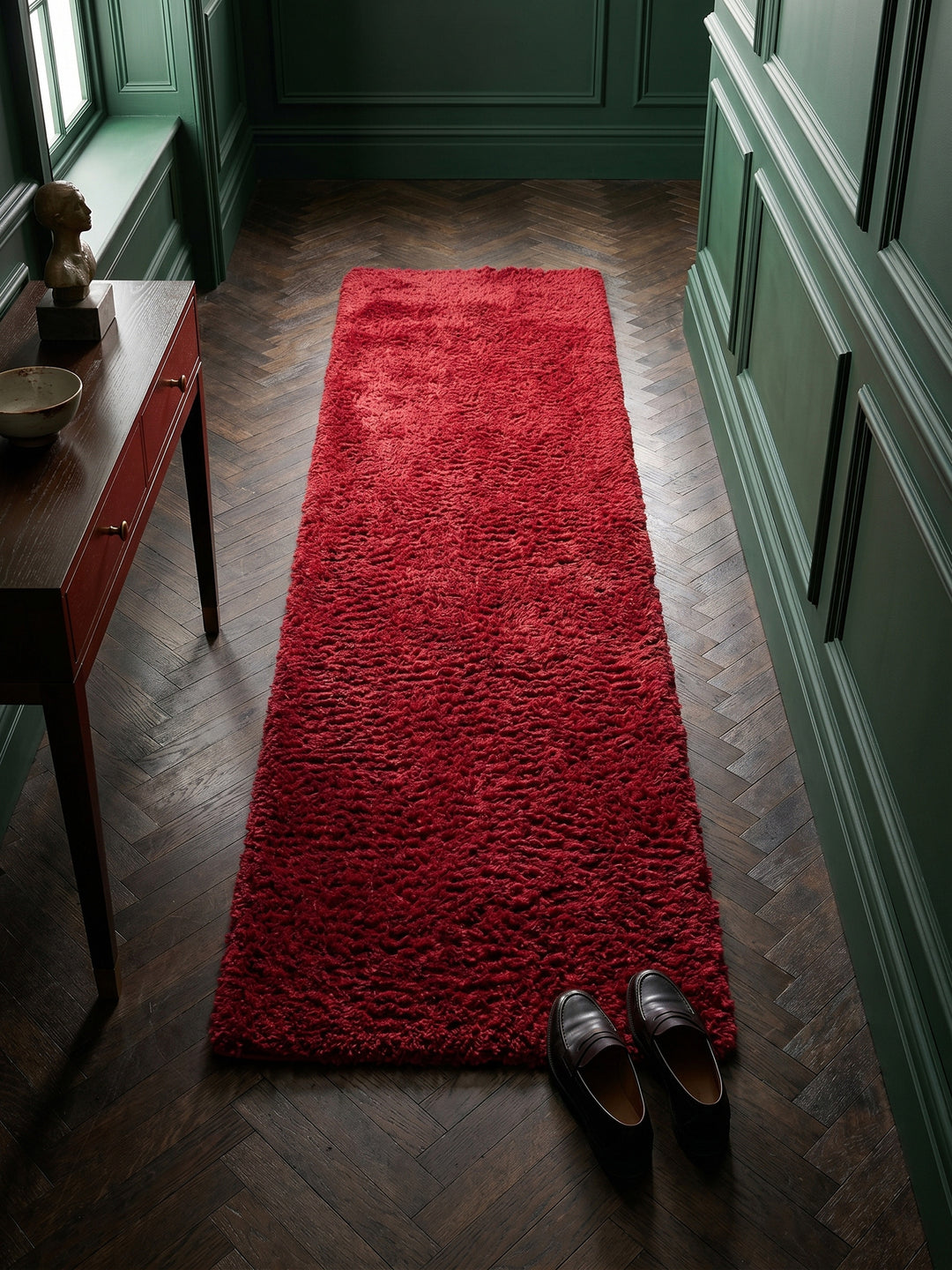 Teppich Red Läufer Draufsicht_