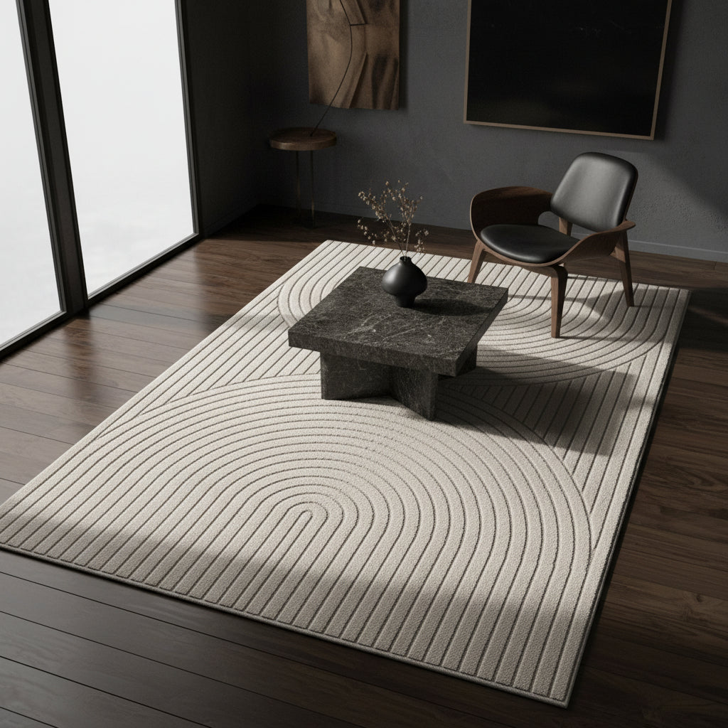 Outdoor-Teppich Skandi 3D-Design – Waschbar & Wetterfest für Balkon & Terrasse – Ansicht 37
