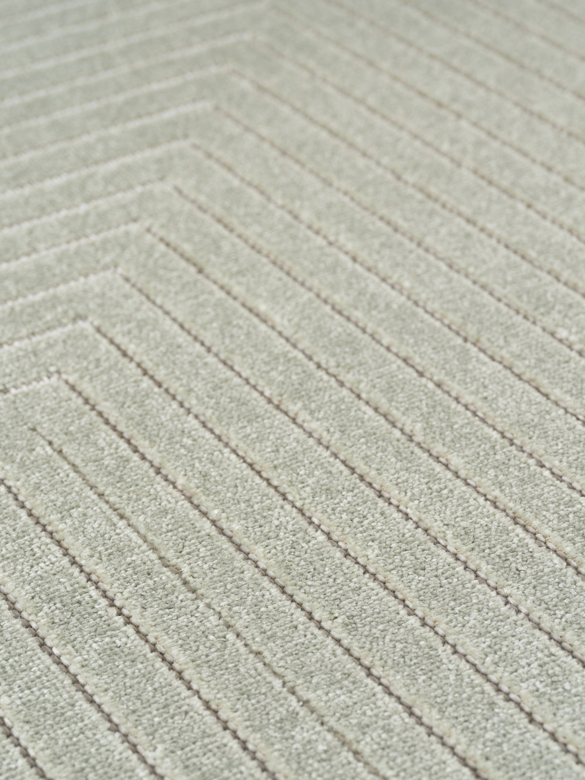 Teppich Salbeigrün rund Polypropylen (Kurzflor) Interieur Wohnaccessoire ENGADIN Dekor_