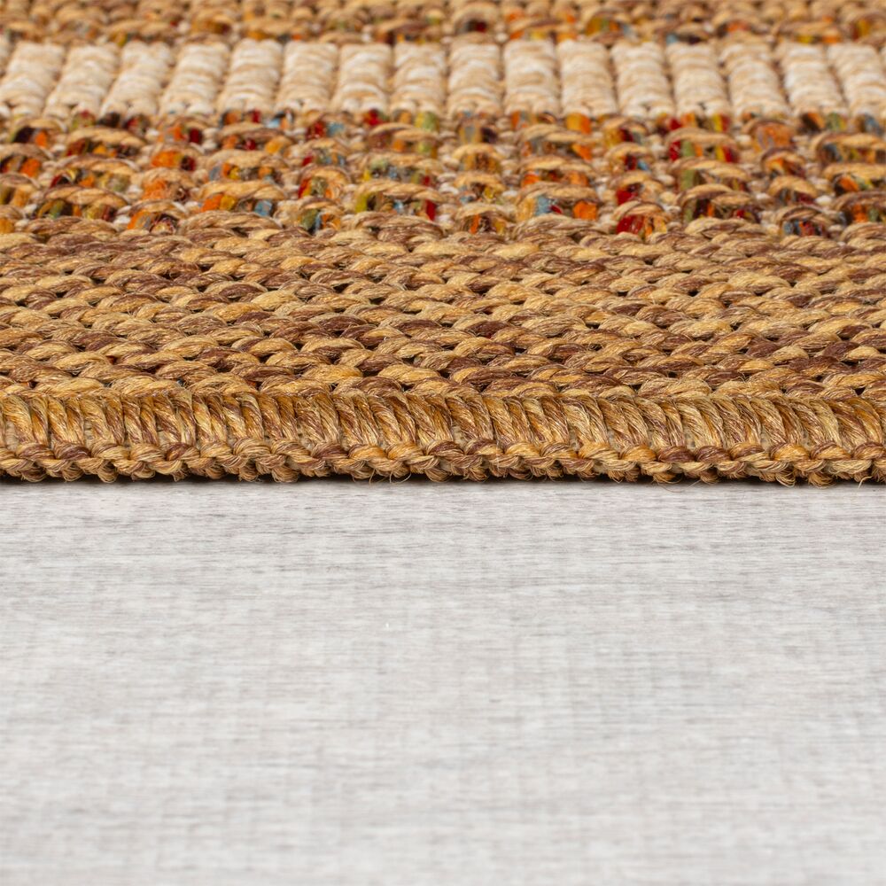 Teppich Jute-Optik Indoor Outdoor  - Wetterfest & Pflegeleicht Rechteckig
