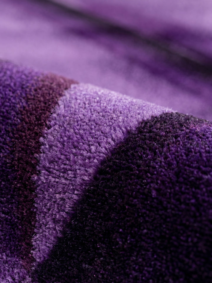 Teppich Lila rechteckig Farbdetail Muster_