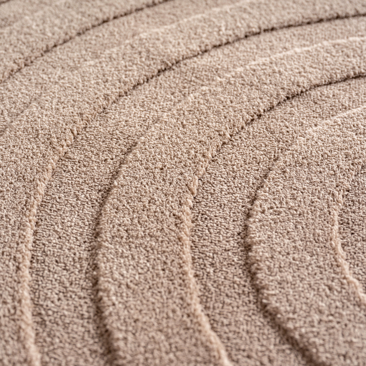 Kurzflor-Teppich Bogenmuster Symmetrisch – Waschbarer Art-Déco-Stil – Ansicht 14