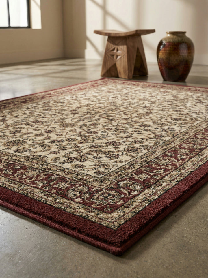 Teppich Kurzflor Boho Ornament Polypropylen Gewebt_Läufer_