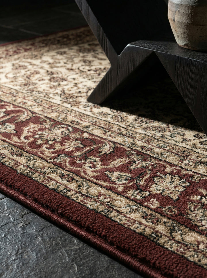 Teppich Kurzflor Boho Ornament Polypropylen Gewebt_Läufer_
