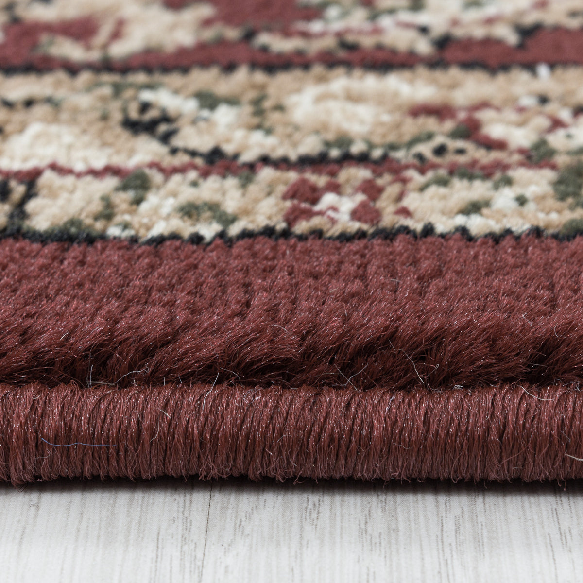 Teppich Kurzflor Boho Ornament Polypropylen Gewebt Läufer
