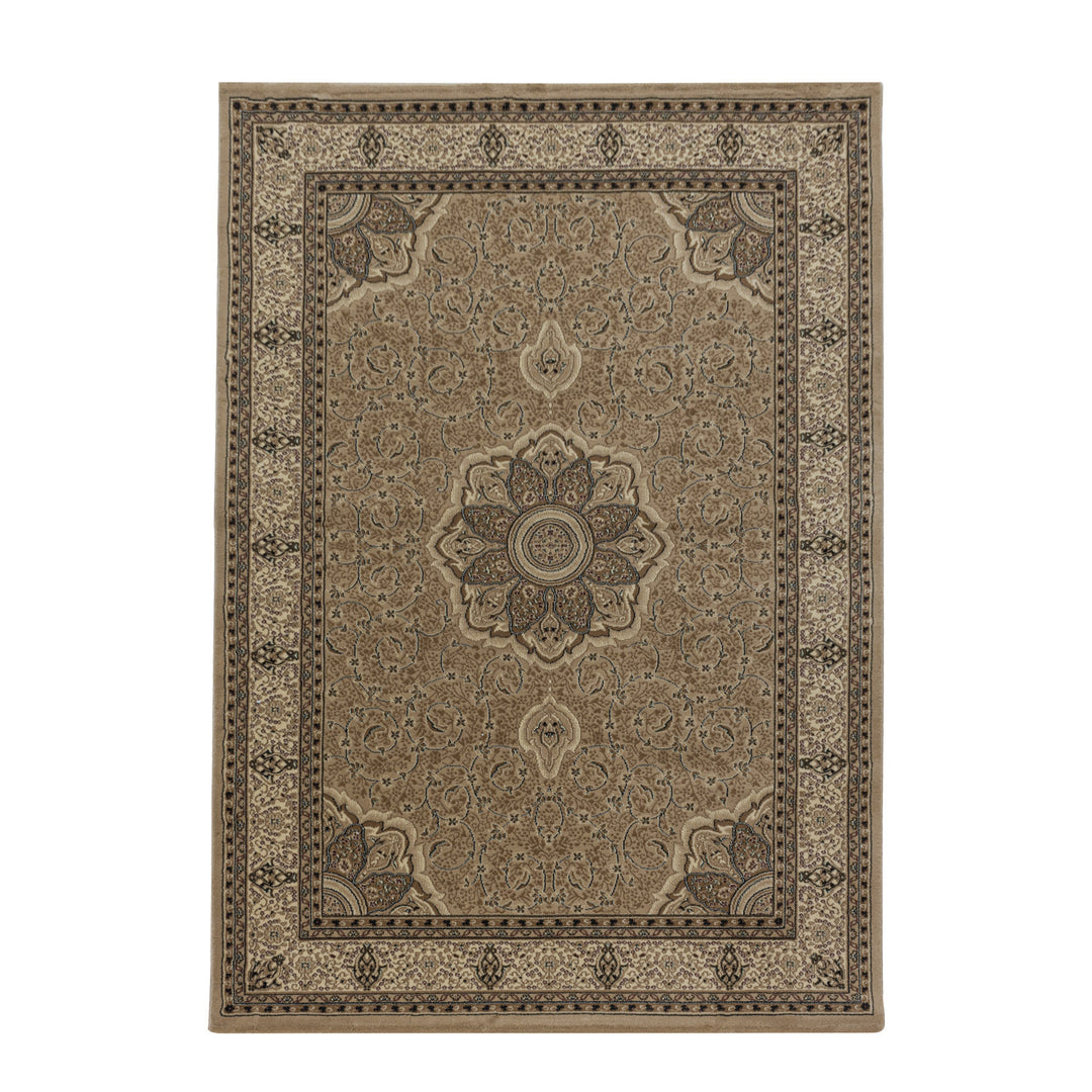Teppich Kurzflor Boho Vintage Look Polypropylen Gewebt_Läufer_