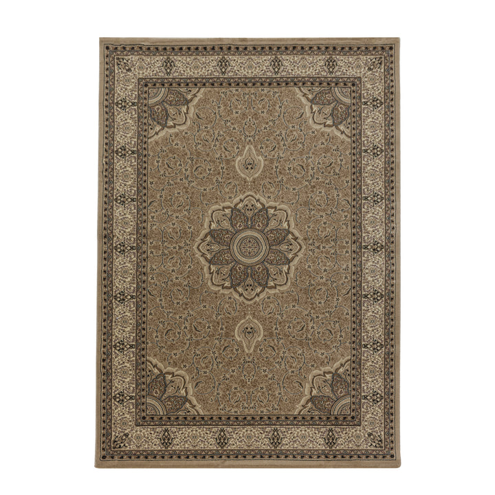 Teppich Kurzflor Boho Vintage Look Polypropylen Gewebt_Läufer_