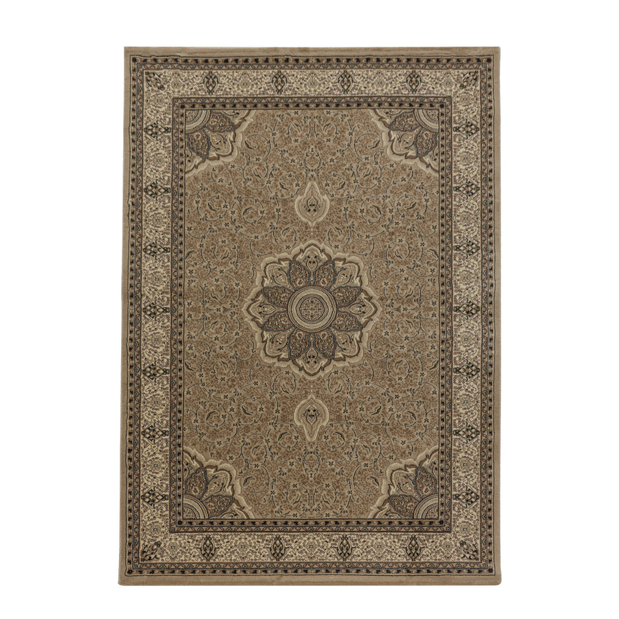 Teppich Kurzflor Boho Vintage Look Polypropylen Gewebt_Läufer_