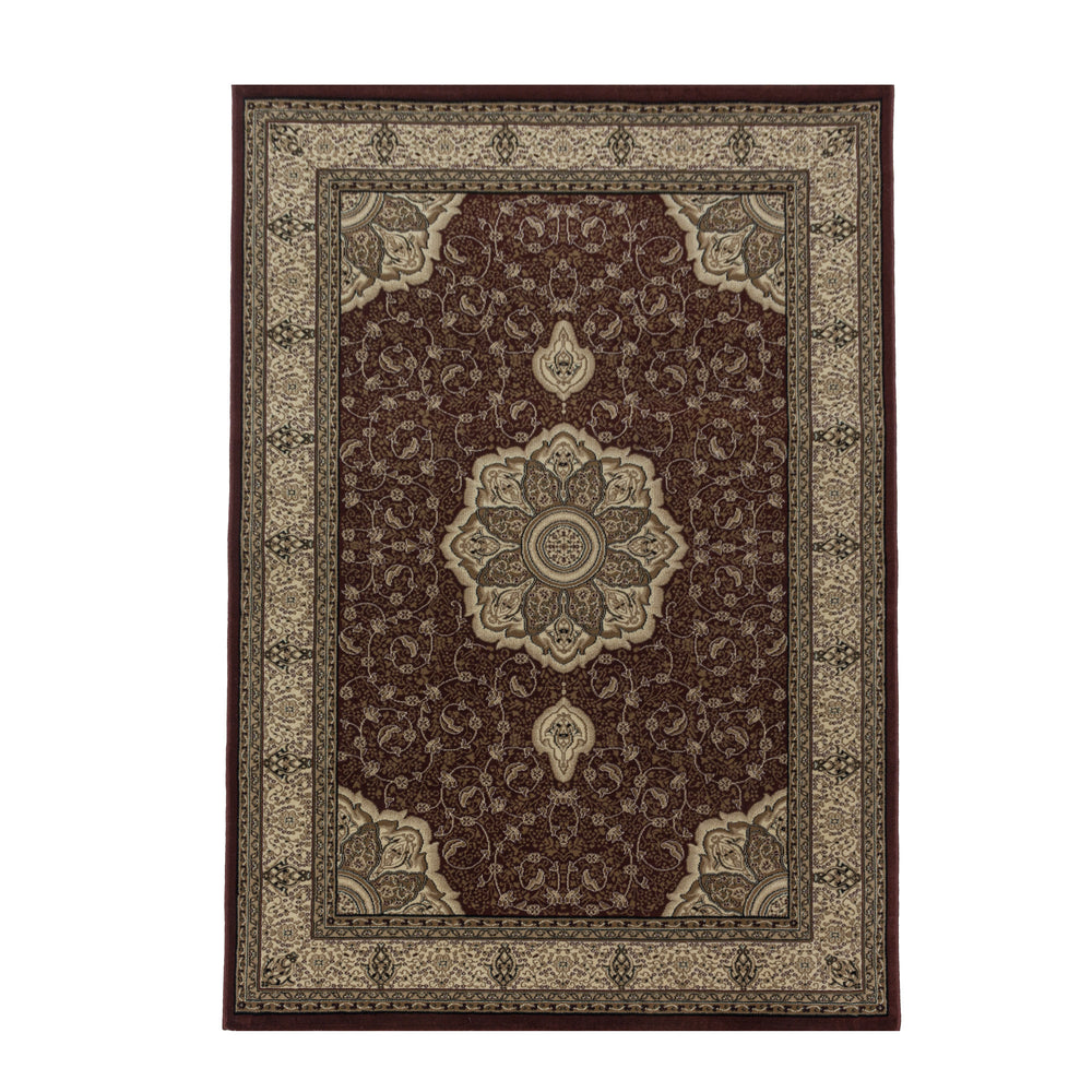 Teppich Kurzflor Boho Vintage Look Polypropylen Gewebt_Läufer_