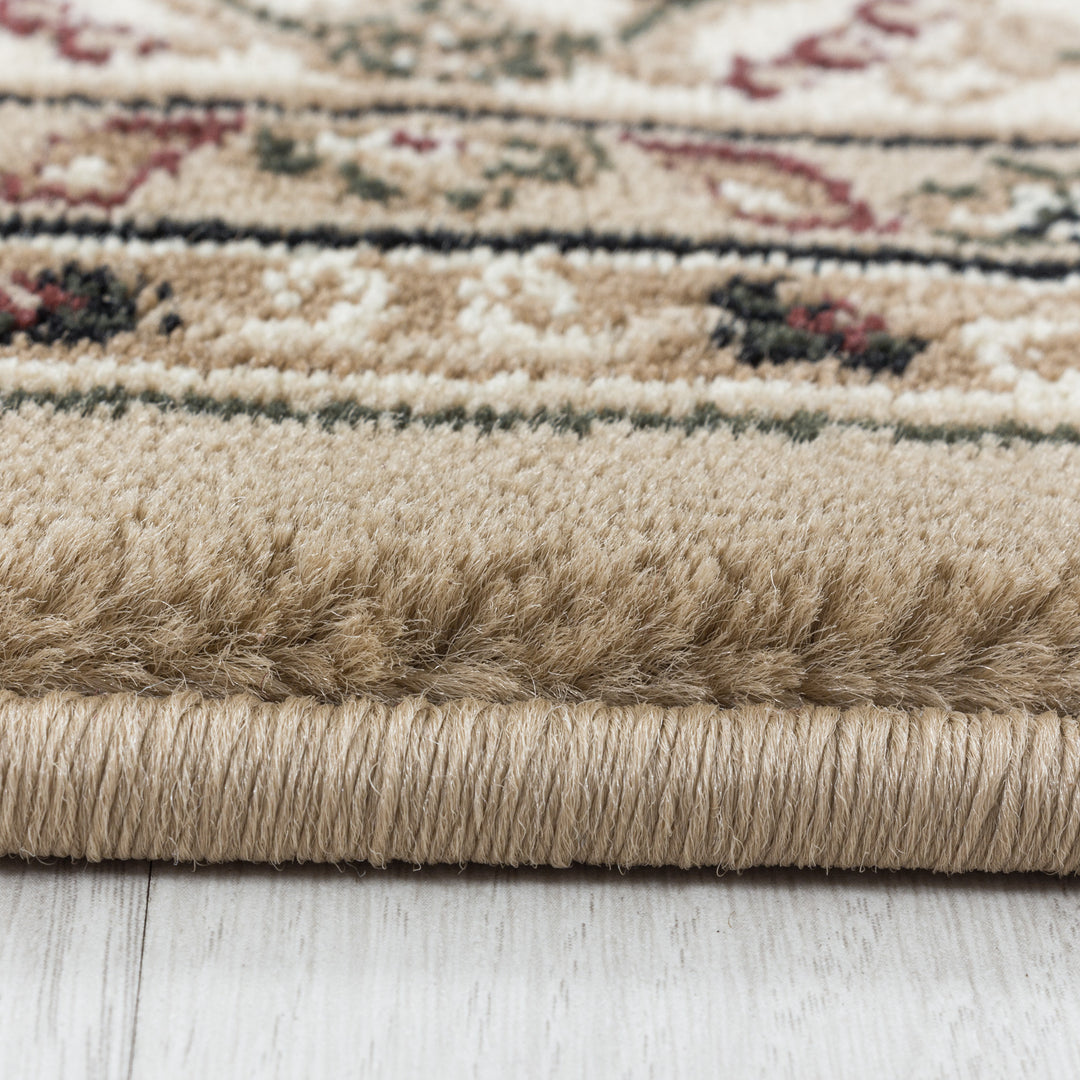 Teppich Kurzflor Boho Vintage Look Polypropylen Gewebt_Läufer_