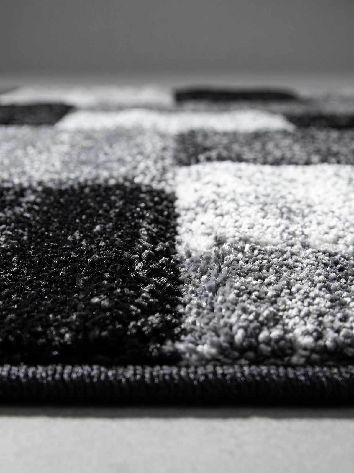 Teppich Black Läufer Florhöhe Profil_