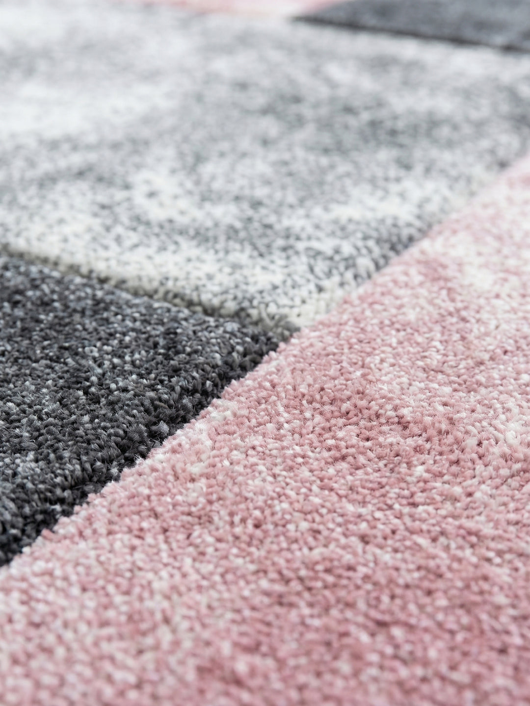 Teppich Pink rechteckig Farbdetail Muster_