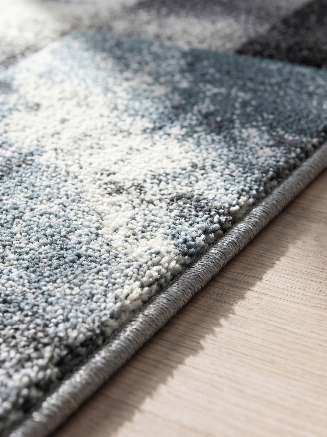 Teppich Blue Läufer Florhöhe Profil_