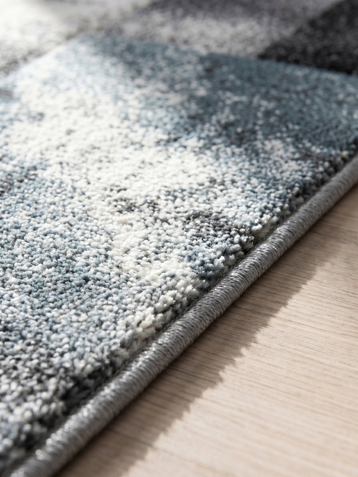 Teppich Blue Läufer Florhöhe Profil_