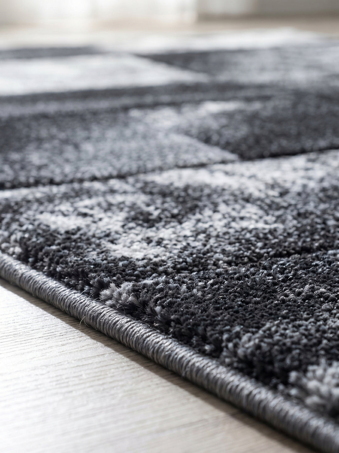 Teppich Grey Läufer Florhöhe Profil_