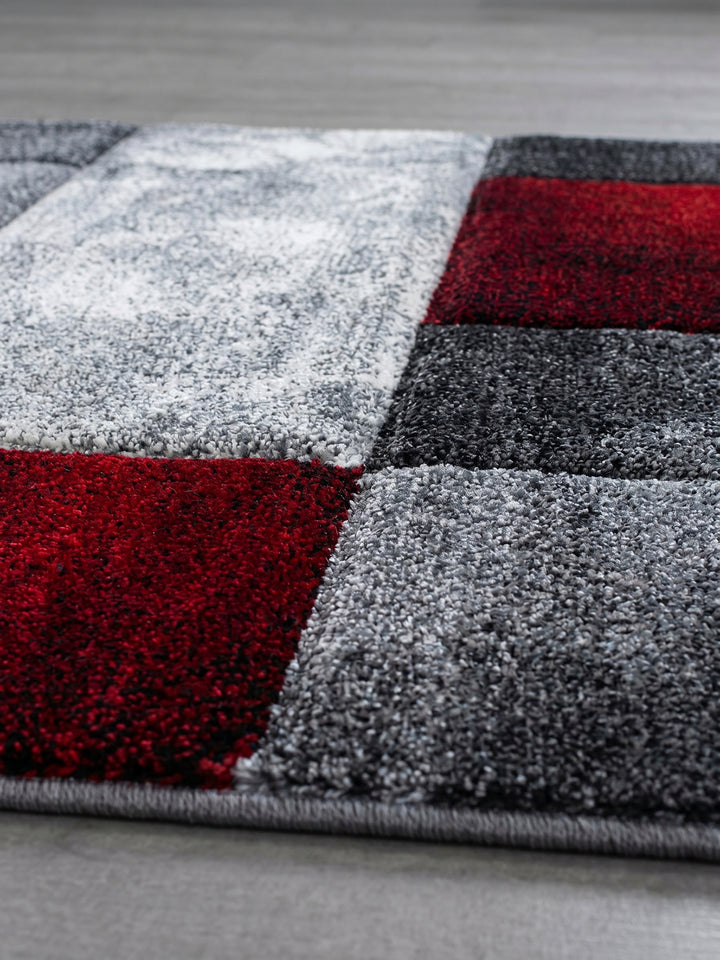 Teppich Red Läufer Farbdetail Muster_