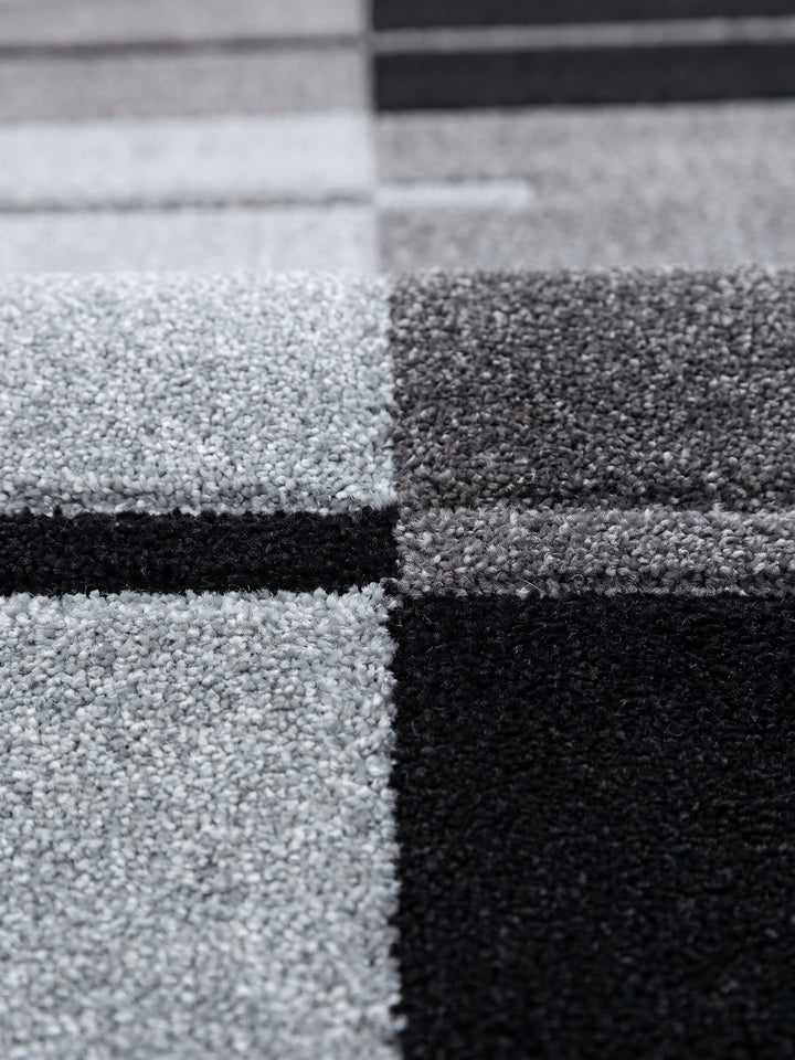 Teppich Grey rechteckig Farbdetail Muster_