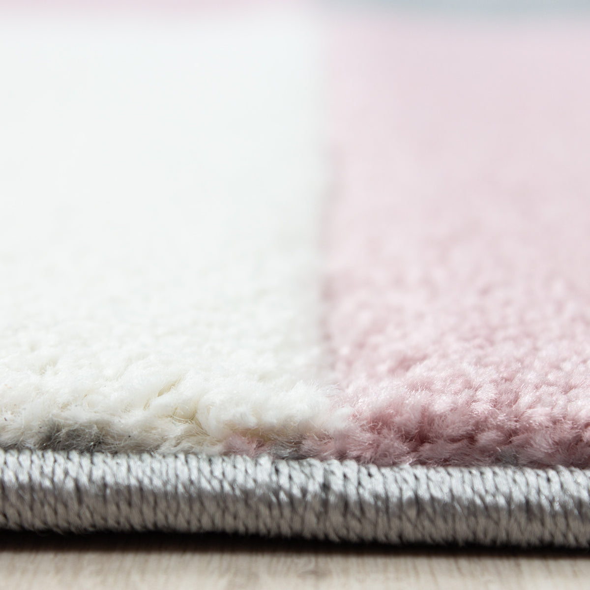 Kurzflor-Teppich Blockstreifen – Waschbar | Modernes Liniendesign | Handgearbeitete Konturen – Ansicht 29