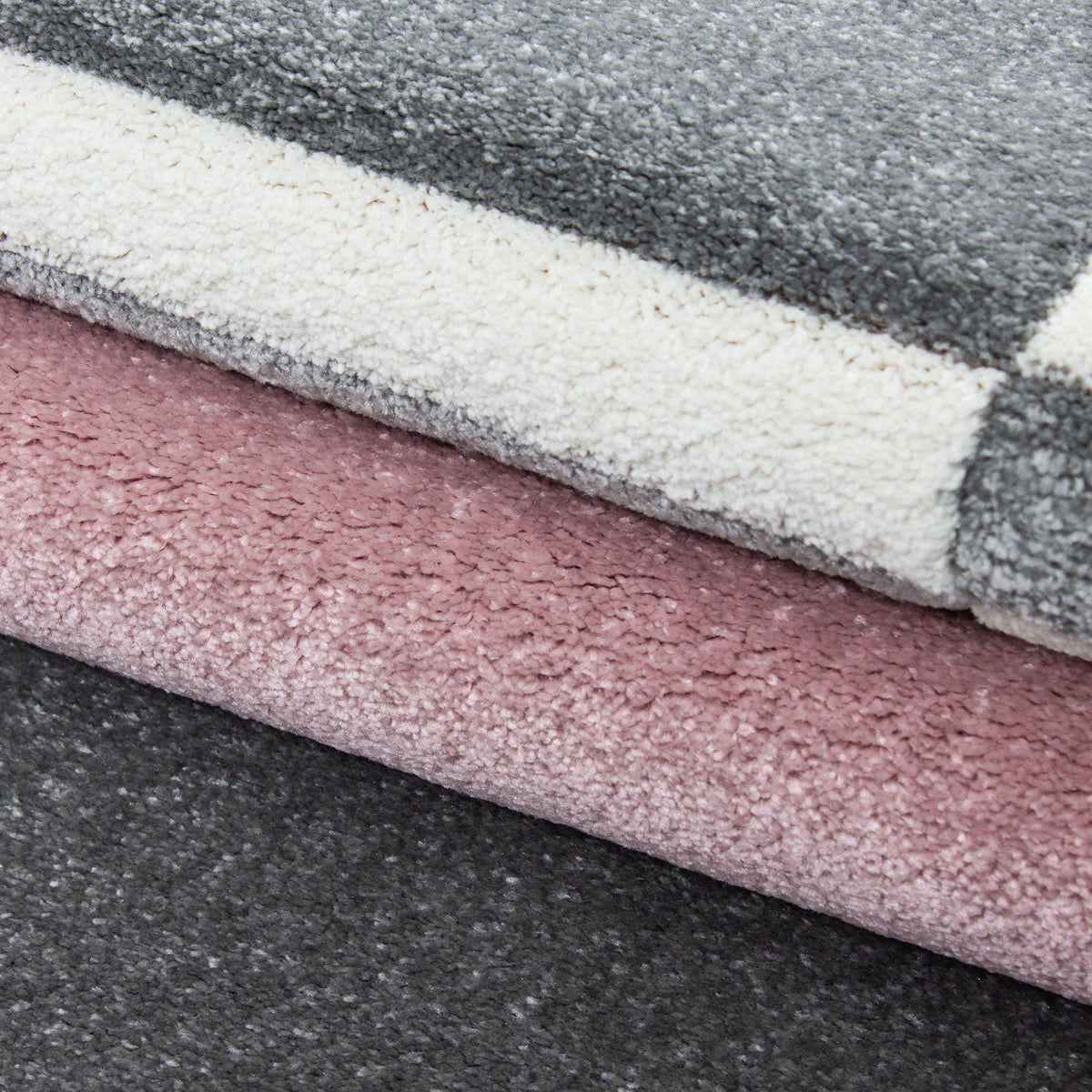 Kurzflor-Teppich Blockstreifen – Waschbar | Modernes Liniendesign | Handgearbeitete Konturen – Ansicht 38