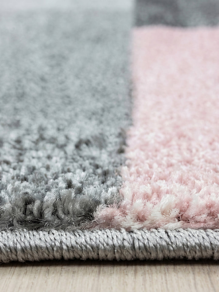 Teppich Pink Läufer Webstruktur Qualität_