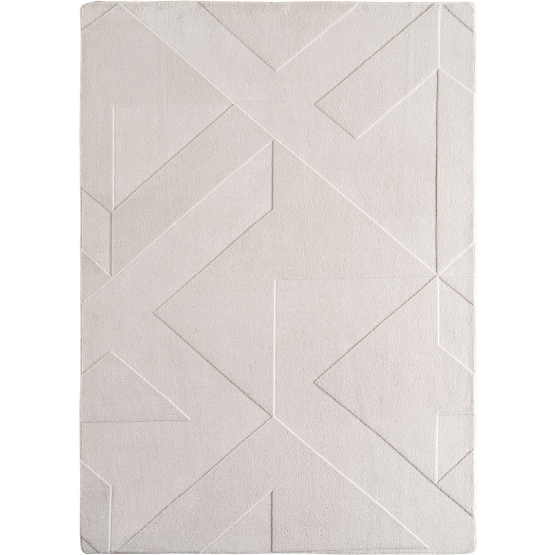 Teppich Kurzflor Geometrisch Microfaser Innen_Läufer_