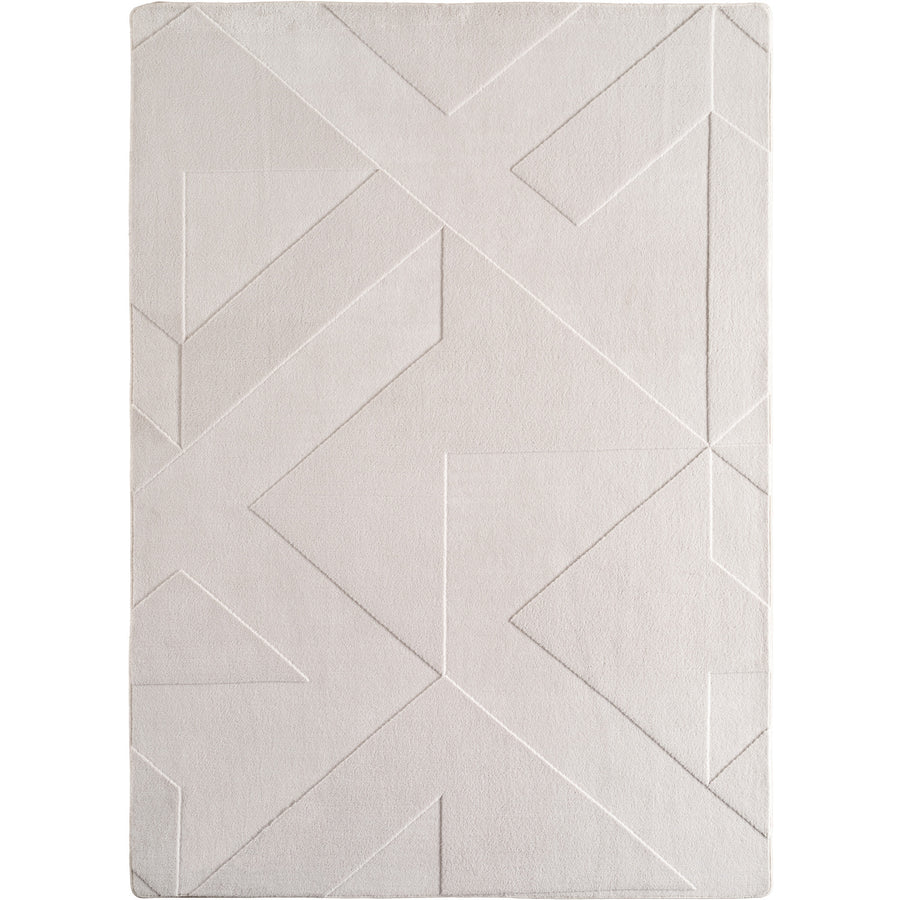 Teppich Kurzflor Geometrisch Microfaser Innen_Läufer_