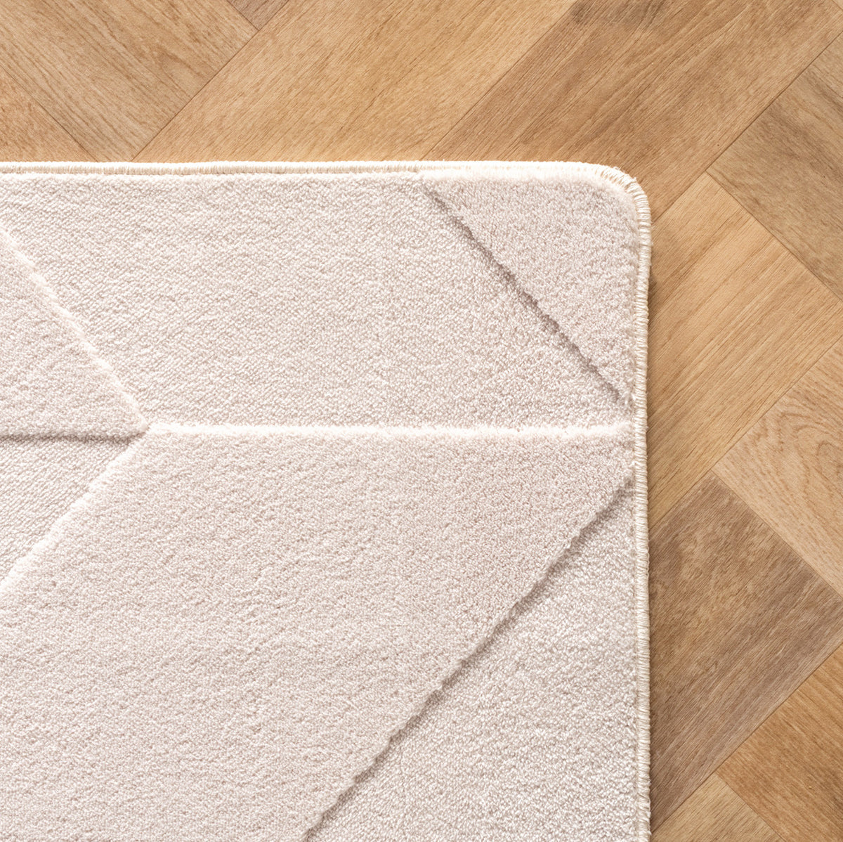 Kurzflor-Teppich Geometrisch – Waschbar | Maschinenwaschbar bei 30°C – Ansicht 2