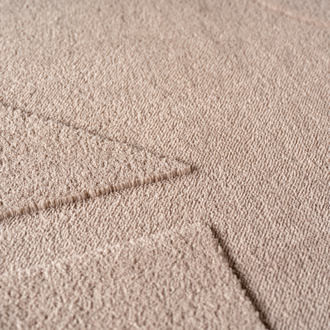 Teppich Kurzflor Skandinavisch Microfaser Innen_Beige_Läufer_