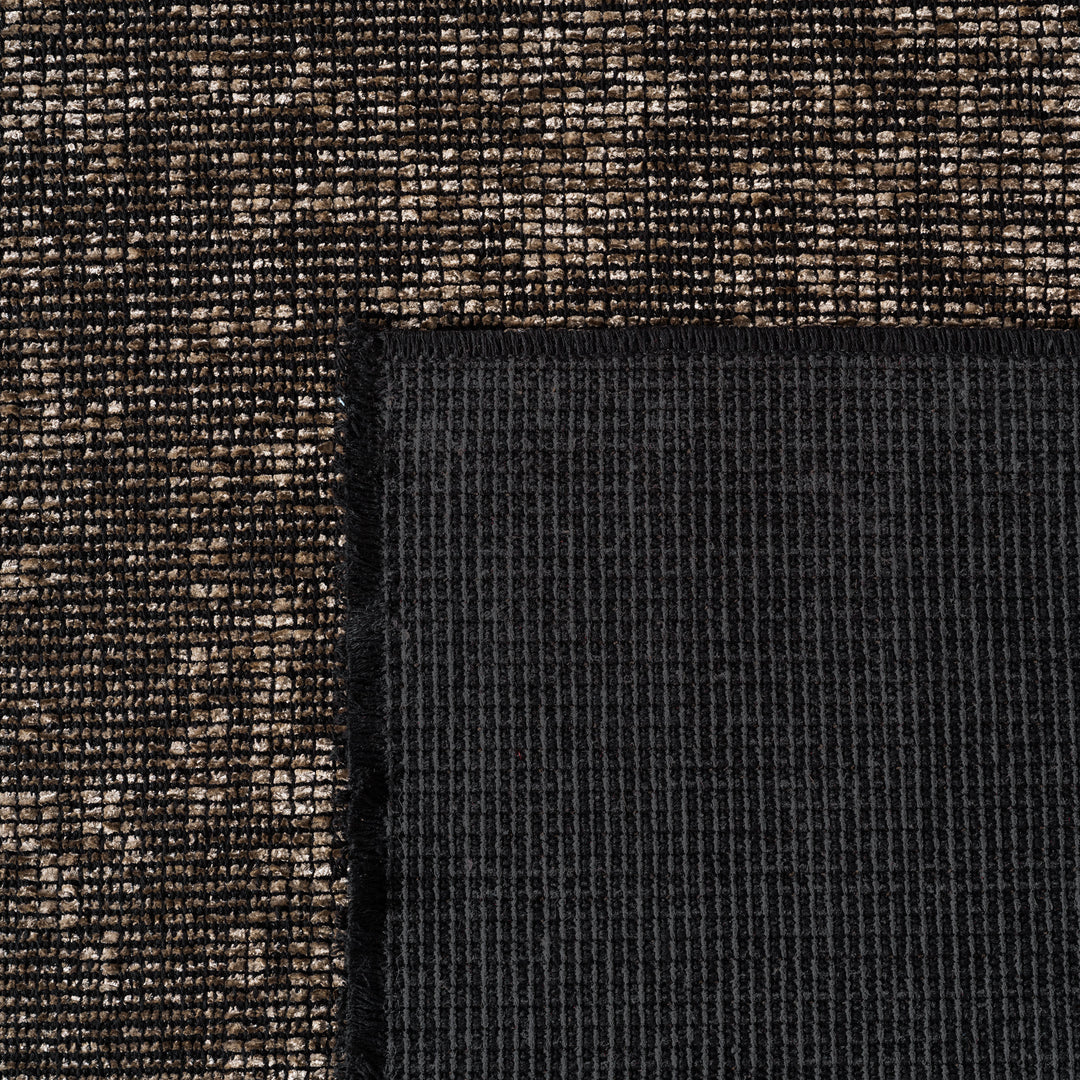 Teppich Kurzflor Unicolor Chenille Baumwolle Innen_Läufer_