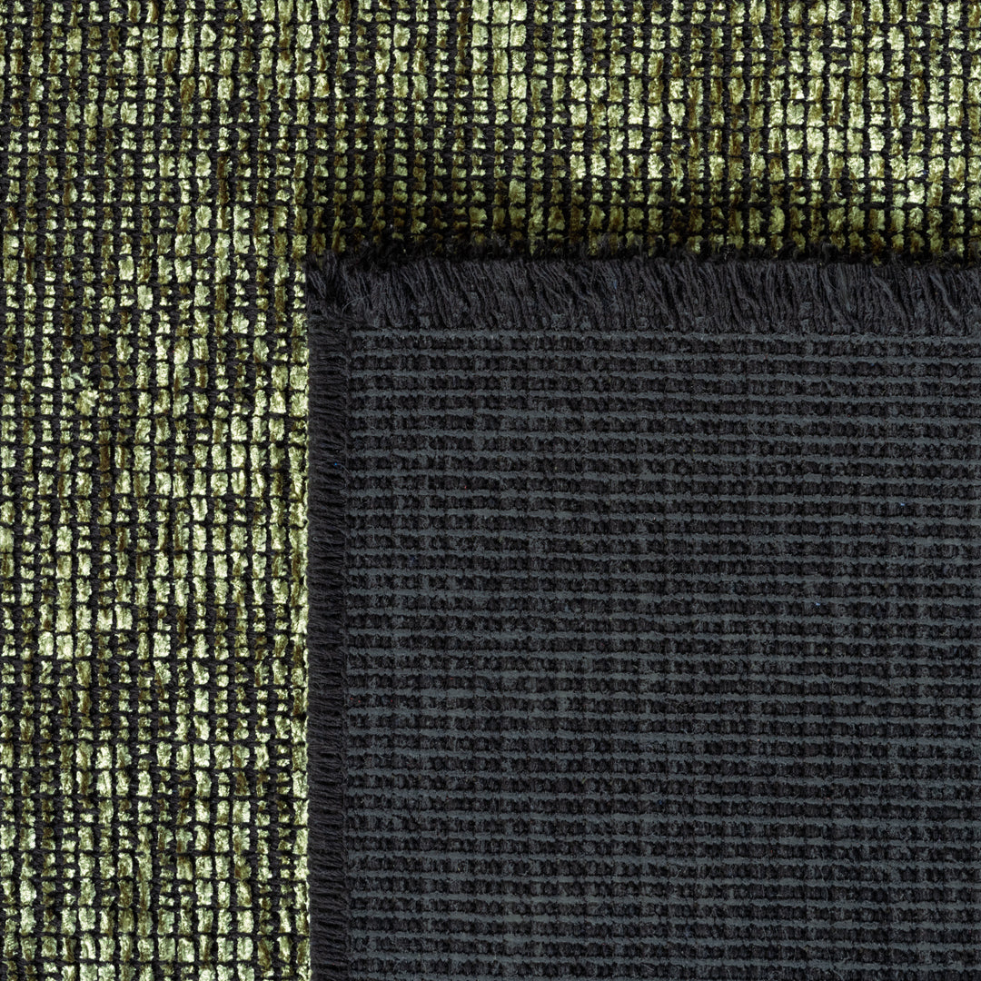 Teppich Kurzflor Unicolor Chenille Baumwolle Innen_Läufer_