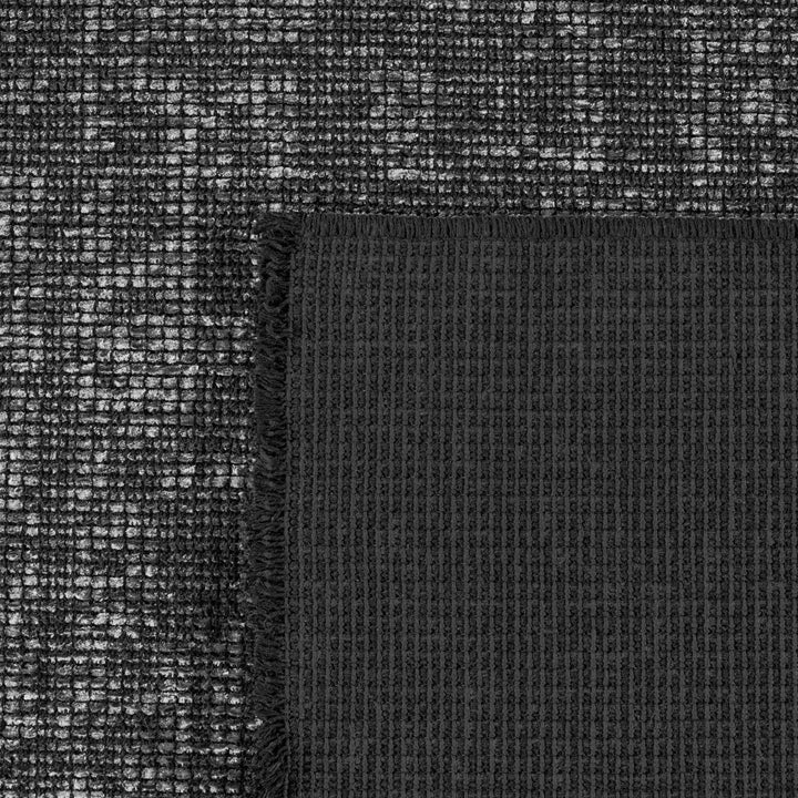 Teppich Kurzflor Unicolor Chenille Baumwolle Innen_Läufer_
