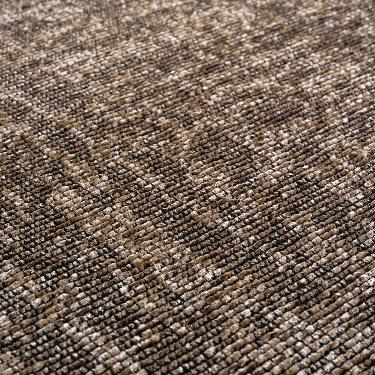 Teppich Kurzflor Unicolor Chenille Baumwolle Innen_Beige_Läufer_
