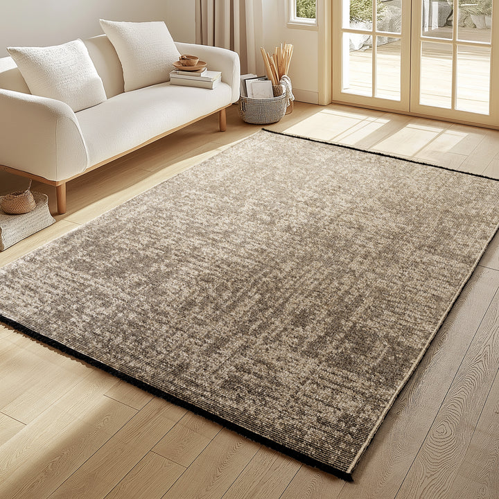 Teppich Kurzflor Unicolor Chenille Baumwolle Innen_Rechteckig_
