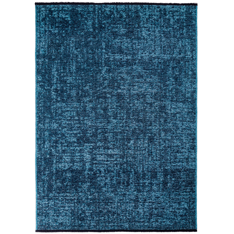 Teppich Kurzflor Unicolor Chenille Baumwolle Innen_Läufer_
