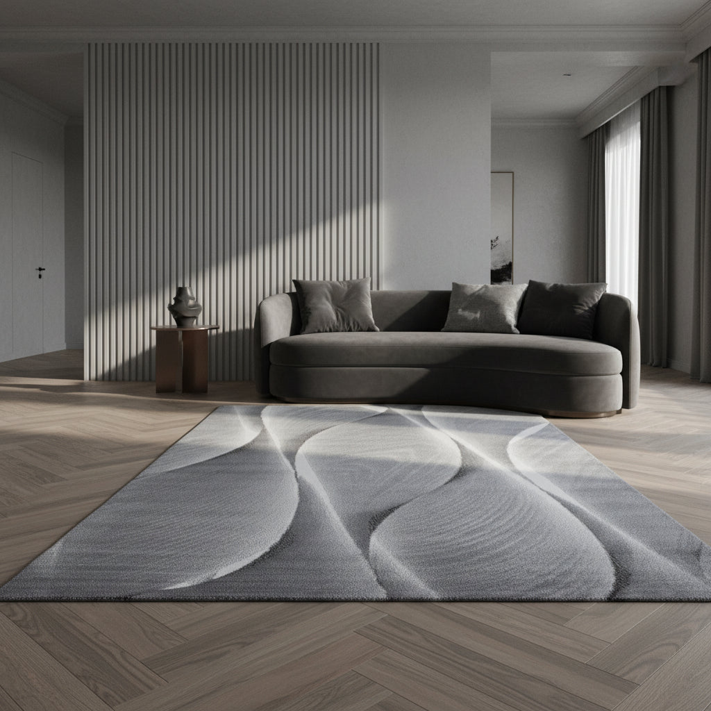 Teppich Kurzflor Ombre Polypropylen Wohnzimmer_Läufer_