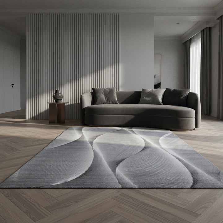 Teppich Kurzflor Ombre Polypropylen Wohnzimmer_Läufer_