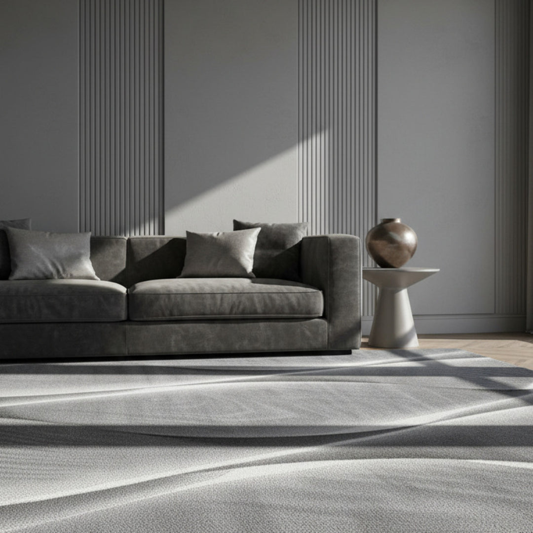 Teppich Kurzflor Ombre Polypropylen Wohnzimmer_Läufer_