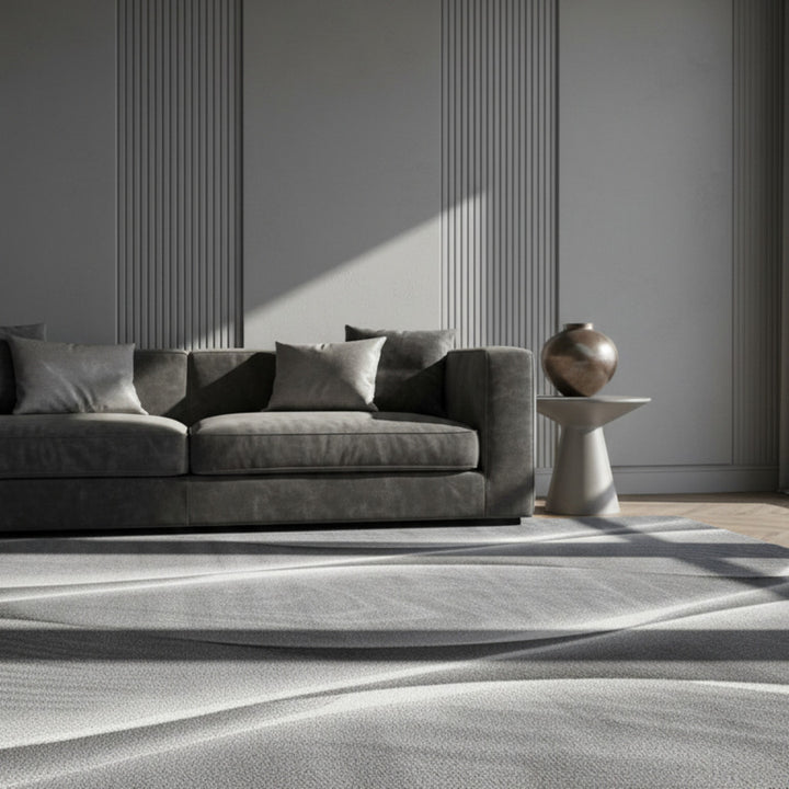 Teppich Kurzflor Ombre Polypropylen Wohnzimmer_Läufer_