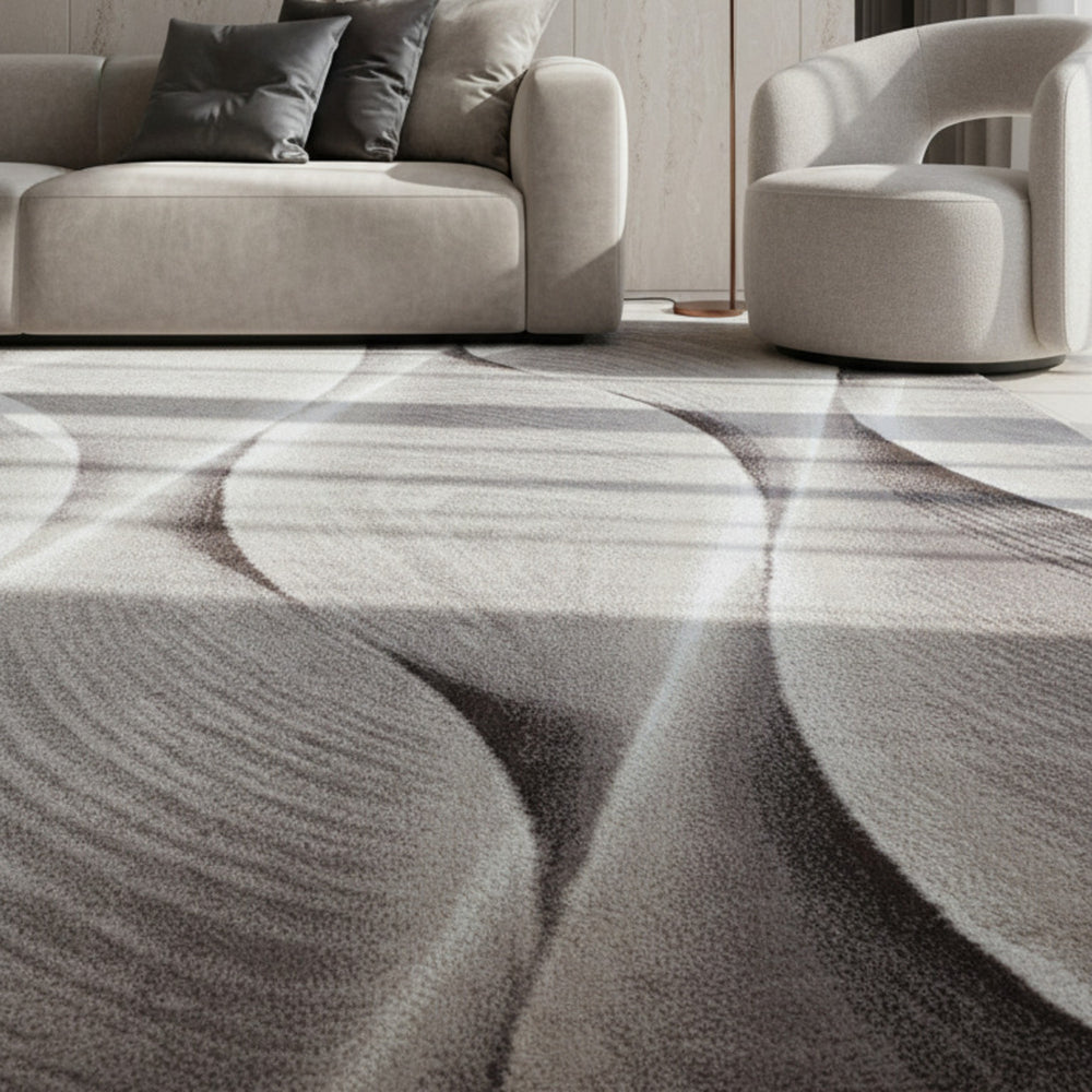 Teppich Kurzflor Ombre Polypropylen Wohnzimmer_Läufer_