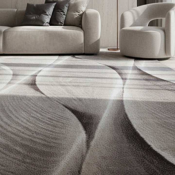 Teppich Kurzflor Ombre Polypropylen Wohnzimmer_Läufer_