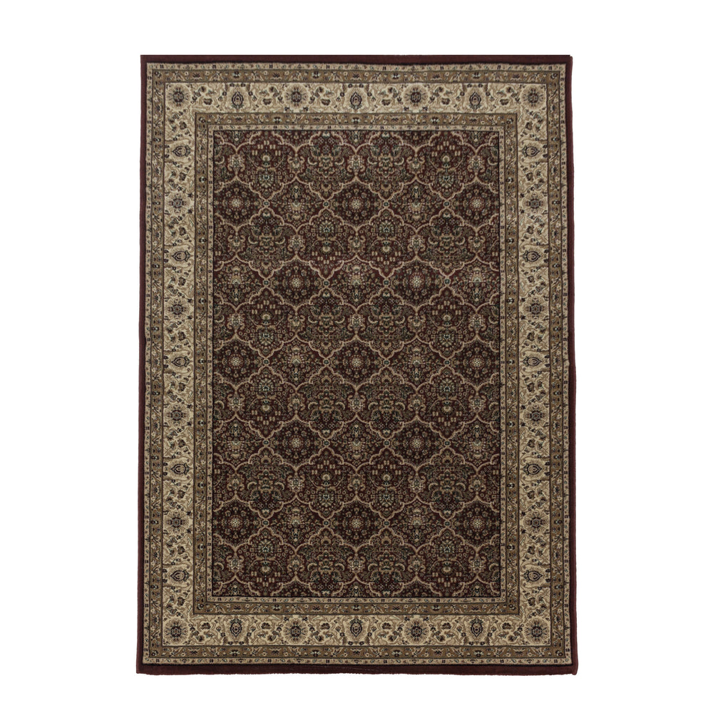 Teppich Kurzflor Orientalisch Muster Polypropylen Gewebt_Läufer_
