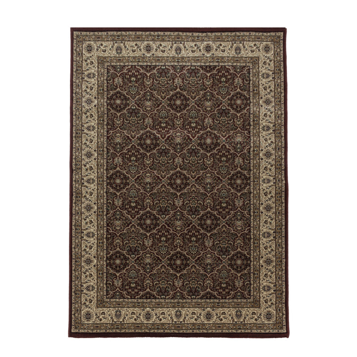 Teppich Kurzflor Orientalisch Muster Polypropylen Gewebt_Läufer_