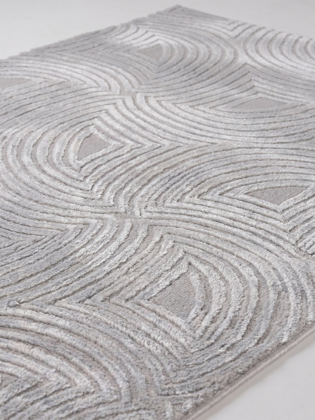 Teppich Silver Läufer Farbdetail Muster_
