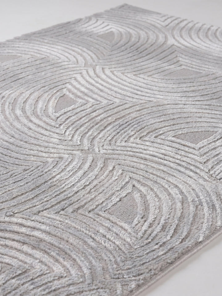 Teppich Silver Läufer Farbdetail Muster_
