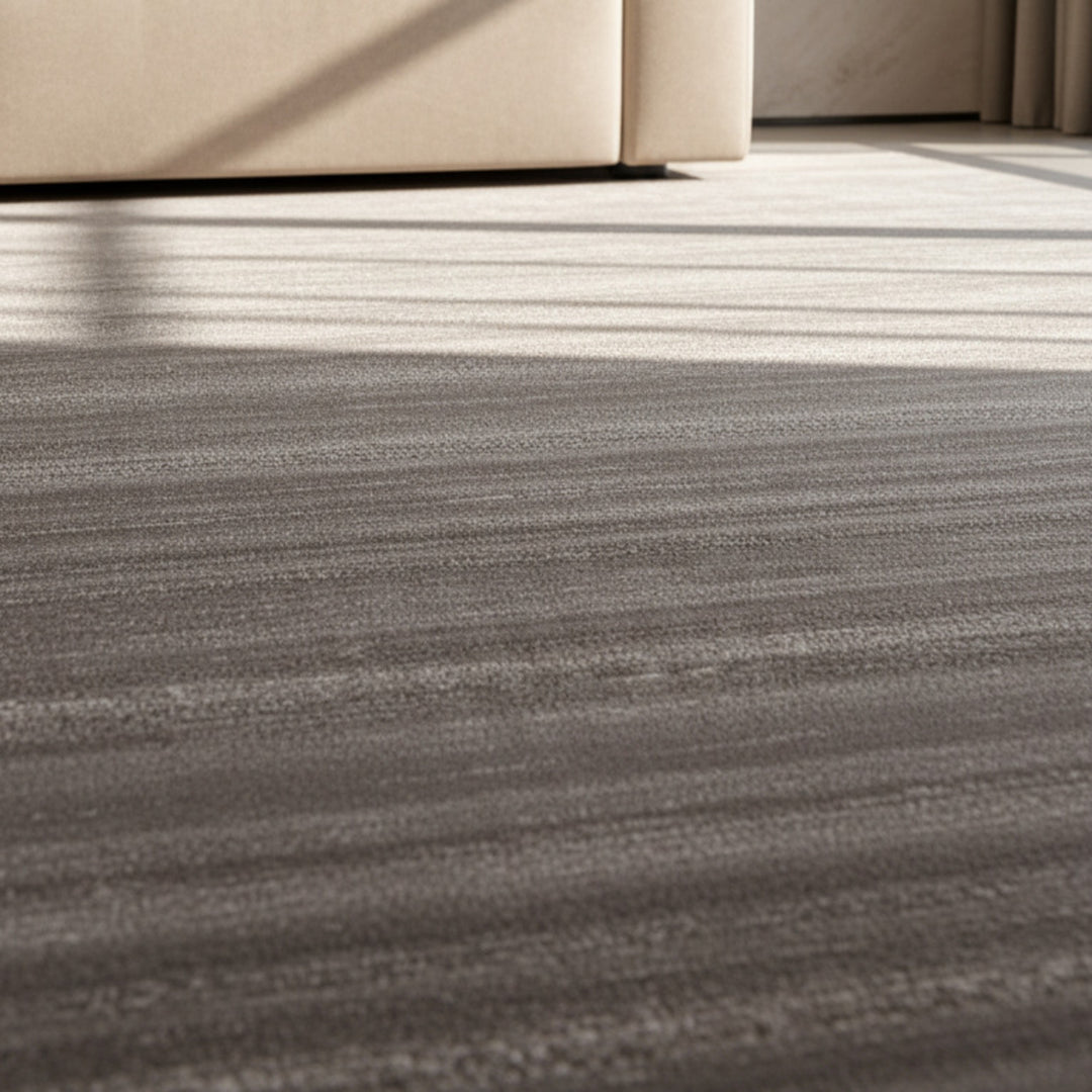 Teppich Kurzflor Uni-Design Polypropylen Wohnzimmer_Läufer_
