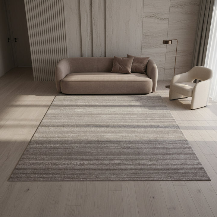 Teppich Kurzflor Uni-Design Polypropylen Wohnzimmer_Läufer_
