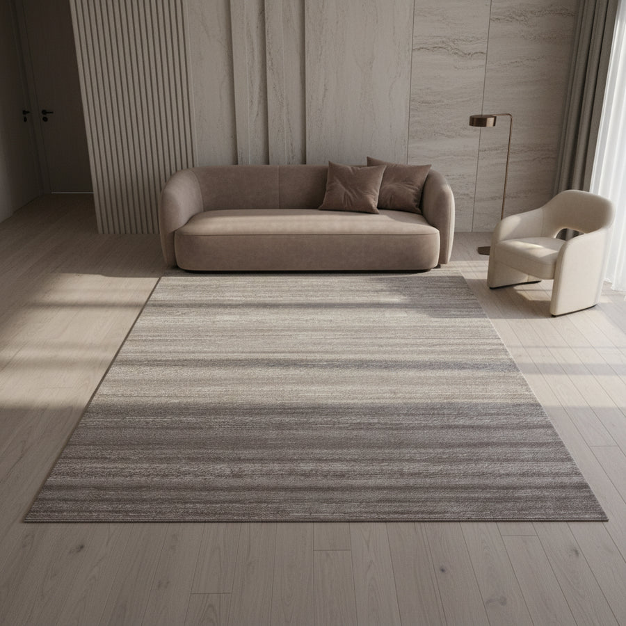 Teppich Kurzflor Uni-Design Polypropylen Wohnzimmer_Läufer_